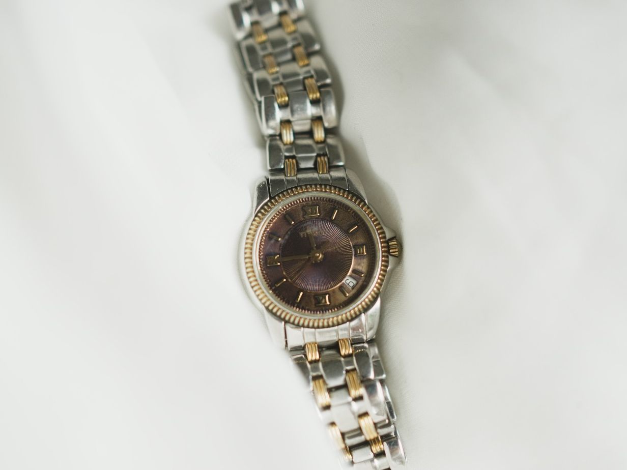 Orologi: Swiss Pack Damenuhr, Saphirglas, bicolor – Usato da Volketswil venduto da HeredisAntiques