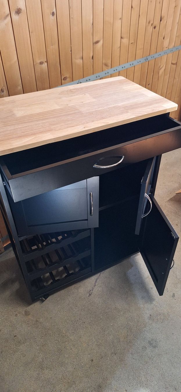 Cuisines complètes: Servierwagen schwarz – D'occasion à Schupfart par Resi66 3