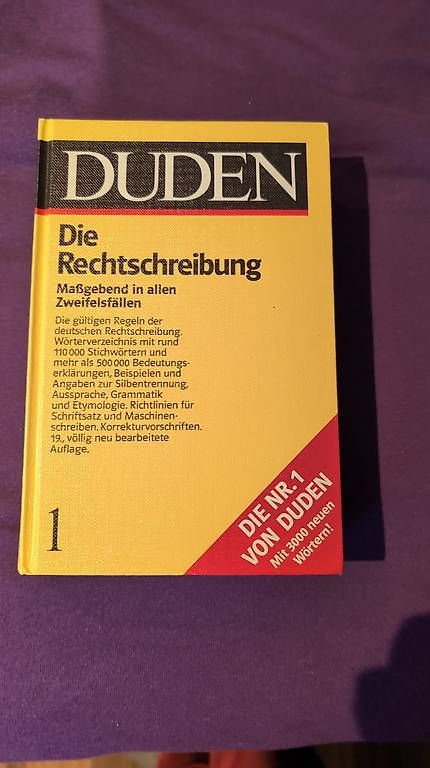 Livres: Duden Nr. 1 – D'occasion à Birmenstorf AG par R_C_B