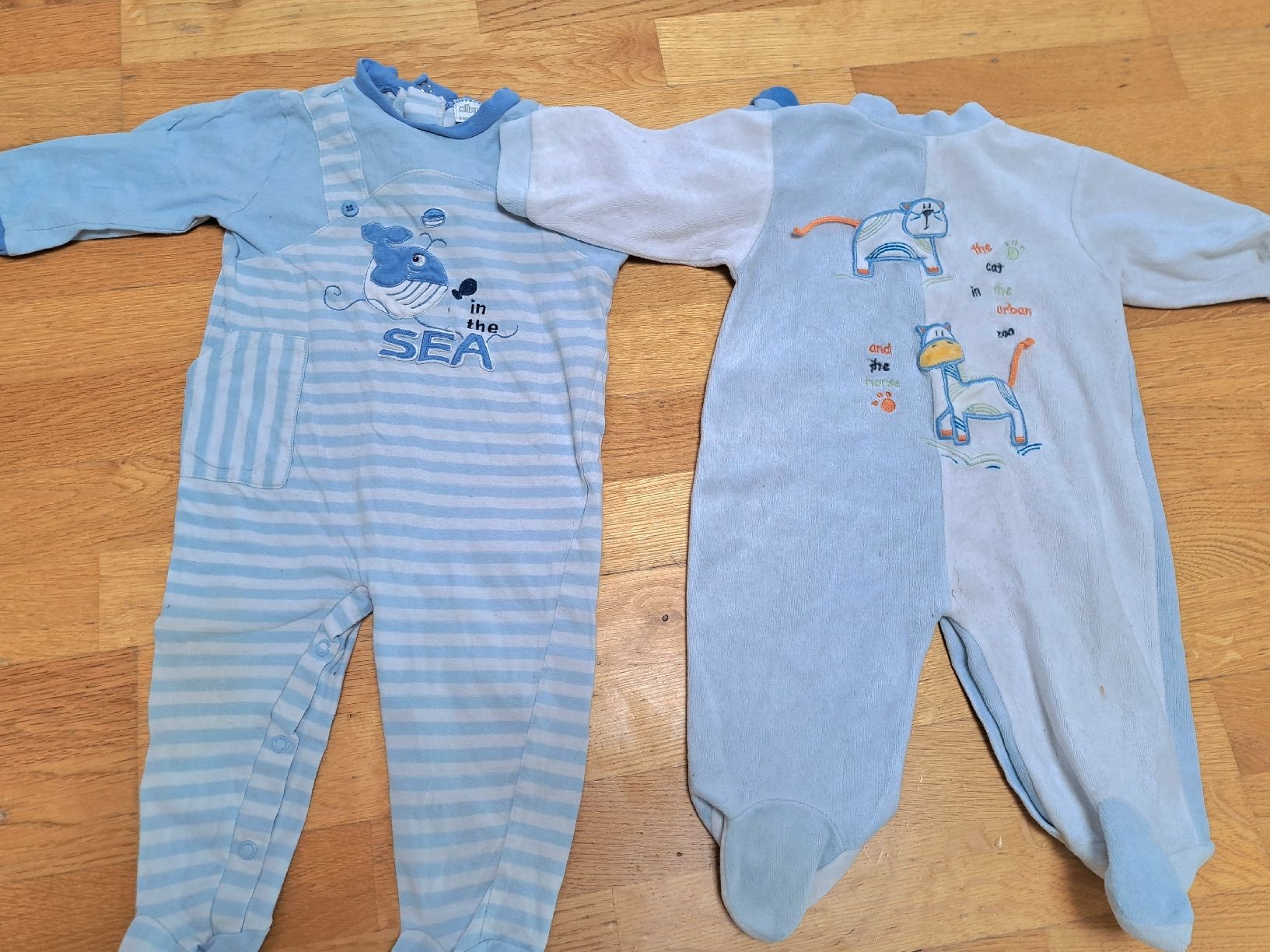 Pyjamas & Ähnliches: 2 Baby Schlafanzüge, Gr.74 – Gebraucht aus Büren an der Aare von trecine