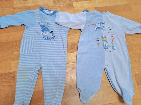 2 Baby Schlafanzüge, Gr.74