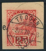 1879 - Ganzsachen - Postkarte - Probedruck - Rütli - Trogen