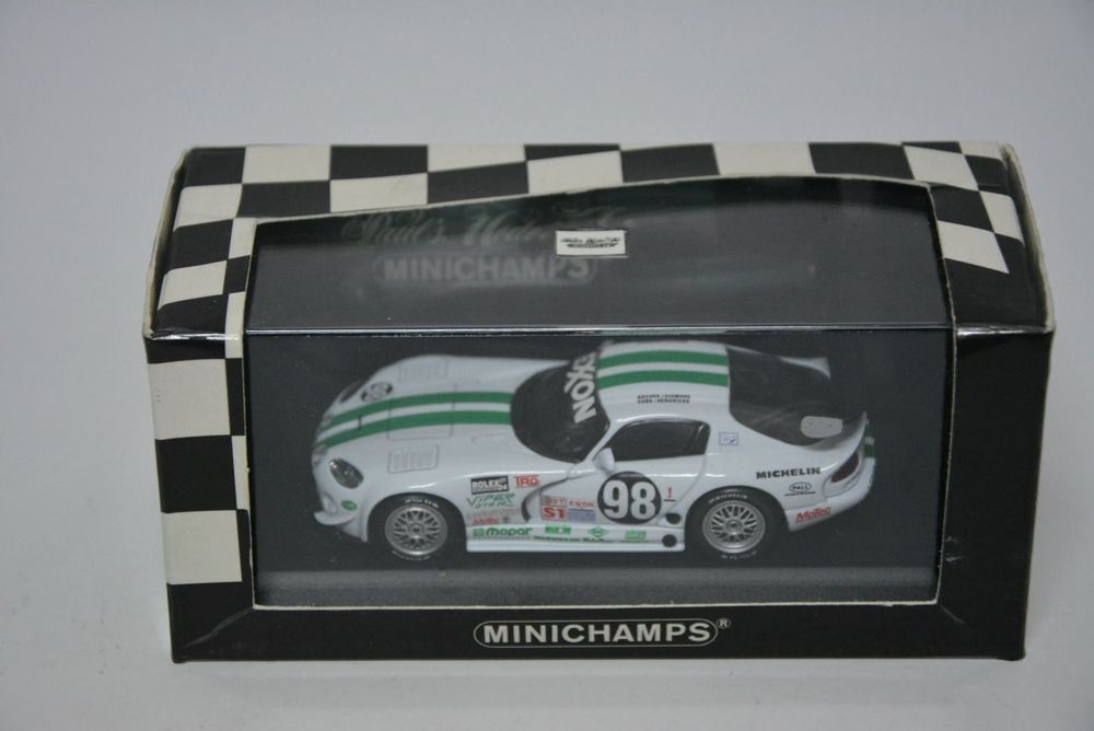 DODGE VIPER GTS-R N°98 24 H DE DAYTONA 1996 MINICHAMPS 1:43 de refe
