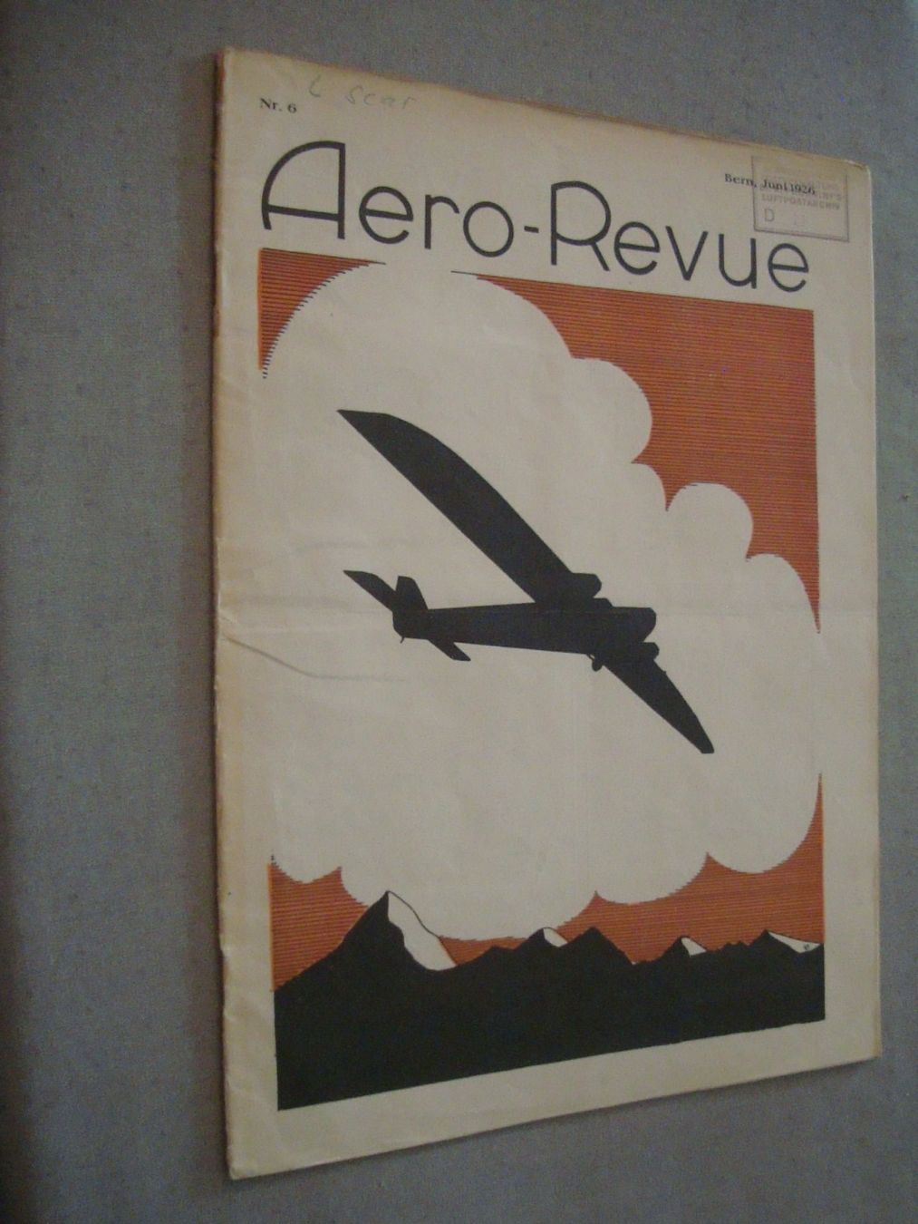 Riviste & Magazine: Aero Revue Nr. 6 - Bern, Juni 1926 – Usato da Neuenegg venduto da flohcante