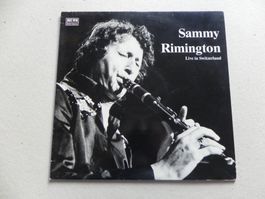 LP Engl. Jazz Musiker Sammy Rimington 1983 Live Switzerland