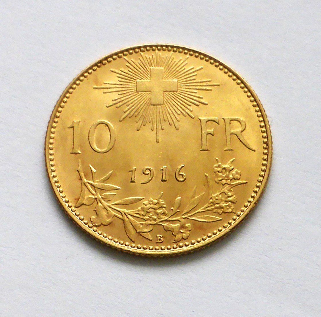Tutti le monete: 10er Vreneli von 1916 - unz- TOP – Nuovo (secondo la descrizione) da Buochs venduto da ema-coins 2