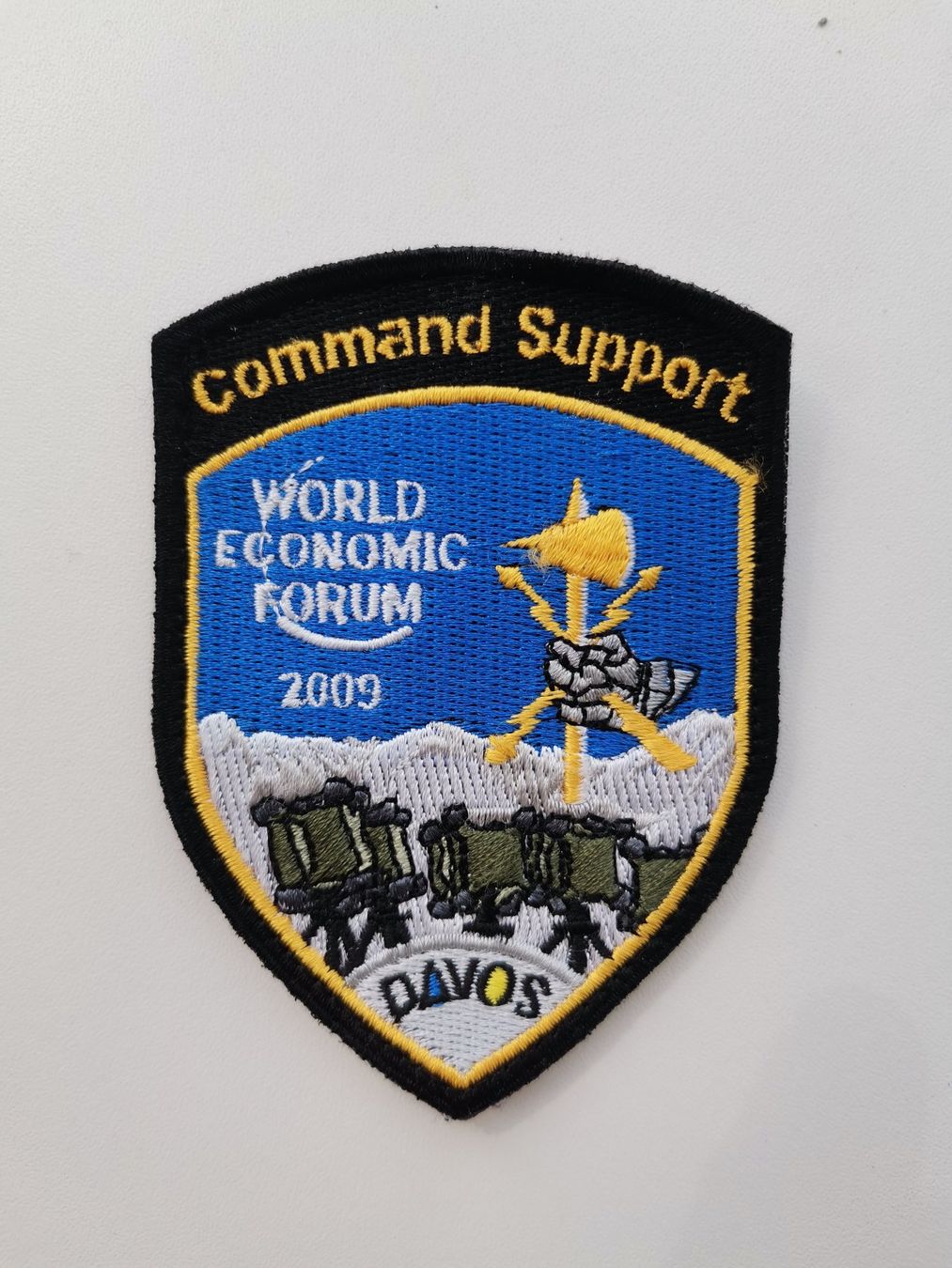 Schweizer Armee Plaketten & Abzeichen: Badges WEF Command Support 2009 – Neu (gemäss Beschreibung) aus Leytron von fab_rxn7