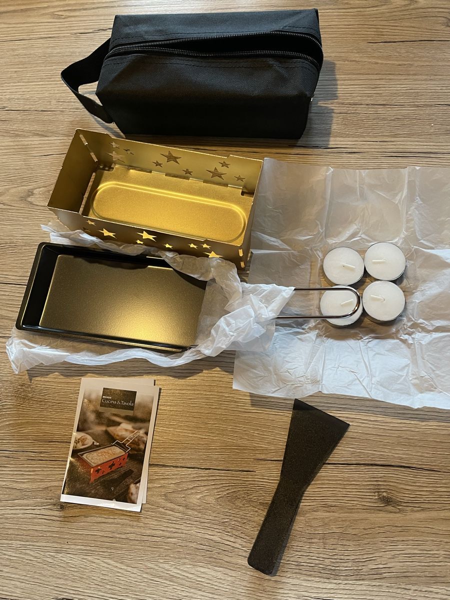 Migros Elettrodomestici da cucina: Raclettöfeli mit Kerzen ungebraucht – Nuovo e nell'imballaggio originale da Fahrni b. Thun venduto da ams_56jv 3