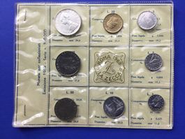 ITALIA***TOP ,Sehr schöne Serie IPZS 1969 Silber 500 l