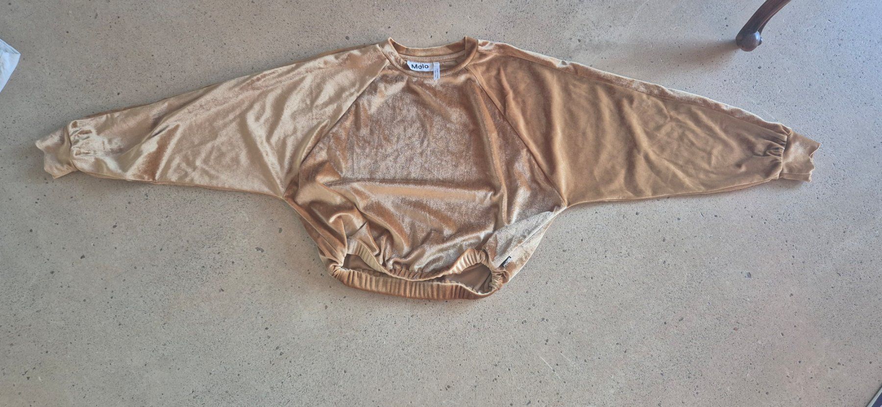 Molo Maglioni & Felpe: Pullover Molo Samt goldfarben – Usato da Winterthur venduto da Arnie01