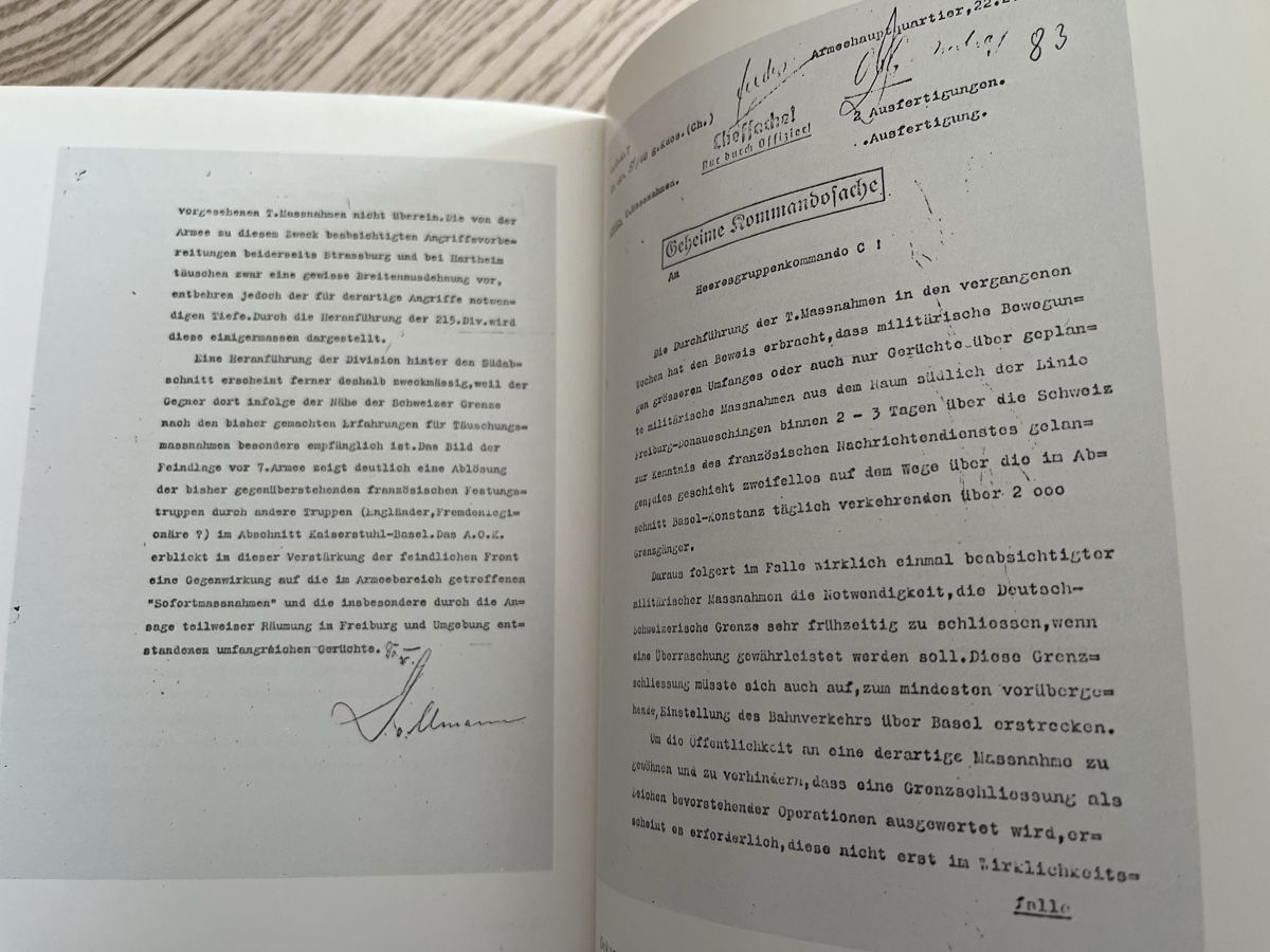 Libri: Irreführung der Schweizer Armee 1939/40 – Usato da Romanshorn venduto da Apfelschuss 3