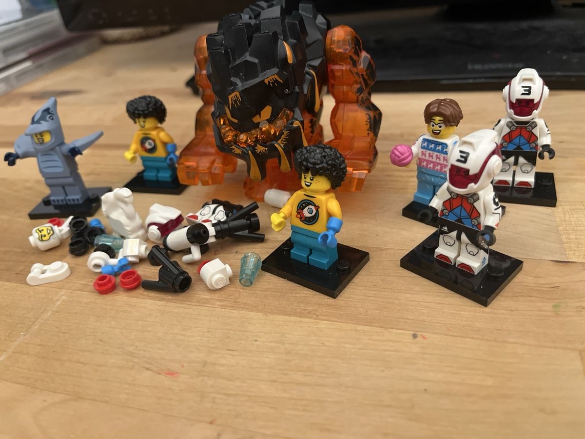 Lego Statuette: Lego Minifiguren Konvolut – Usato da Sargans venduto da pat_lqj7 2