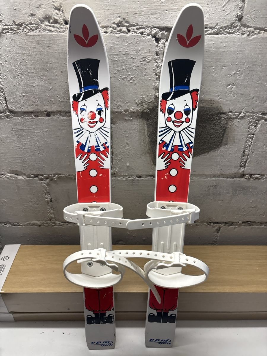 Sci: Kinder-Ski mit Clown Motiv, Epomini – Usato da Luzern venduto da fhaas