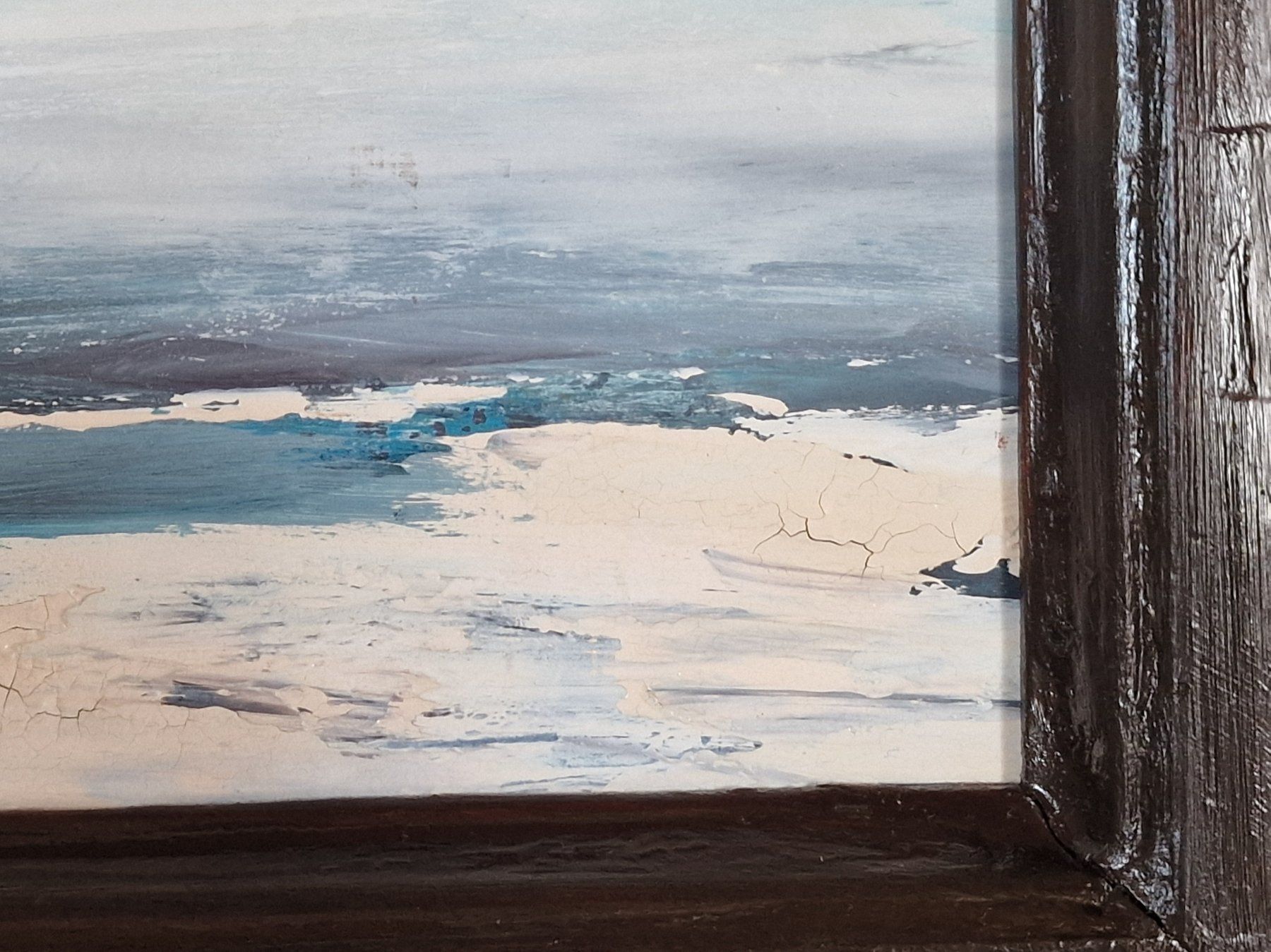 Tableaux: E. Degen, grosse Schneelandschaft, Gemälde – D'occasion à Binningen par Klettenberg 3