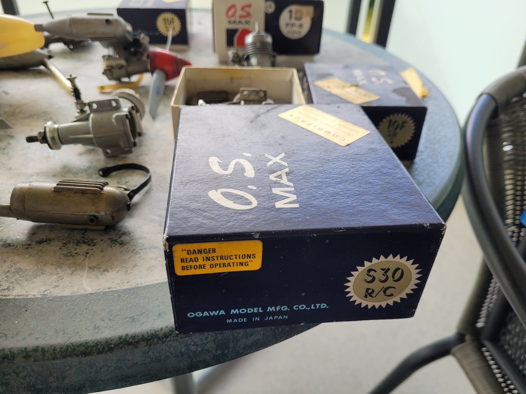 Modellismo RC: Lot OS Max Motoren, zum herrichten, oder Ersatzteile – Difettoso da Winterthur venduto da testi67 8