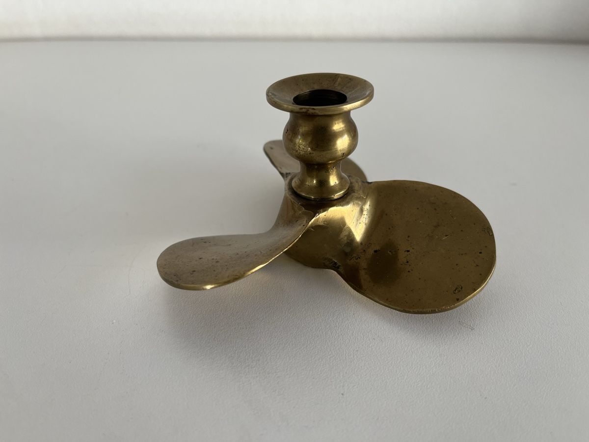 Alle Dekorationen: Kerzenständer / Messing / Propeller  – Gebraucht aus Wetzikon ZH von seli03 6