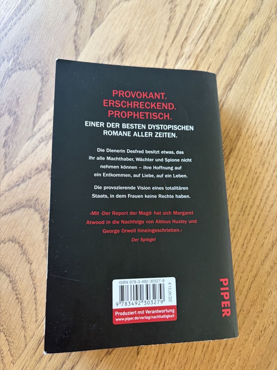 Libri: Der Report der Magd – Nuovo (secondo la descrizione) da Wangen b. Olten venduto da oli_f9b8 1