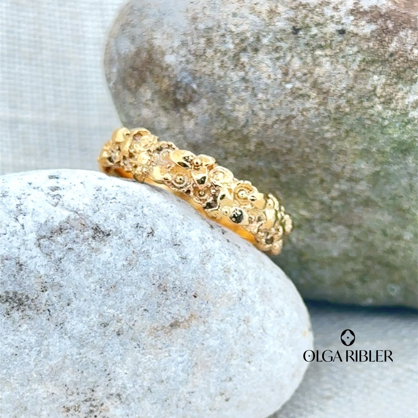 Olga Ribler Anelli: Silber Ring 925 mit Blumenmuster Grösse 58 – Nuovo (secondo la descrizione) da Luzern venduto da Schmuckoutlet 5