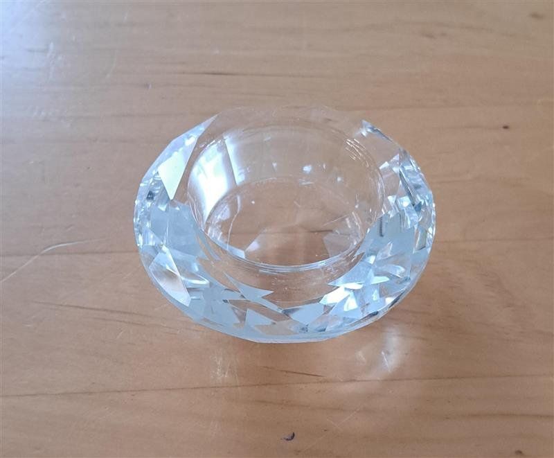 Kerzenständer: Kerzenhalter Glas Diamant Teelicht – Neu (gemäss Beschreibung) aus Küssnacht am Rigi von AutoVilla 1