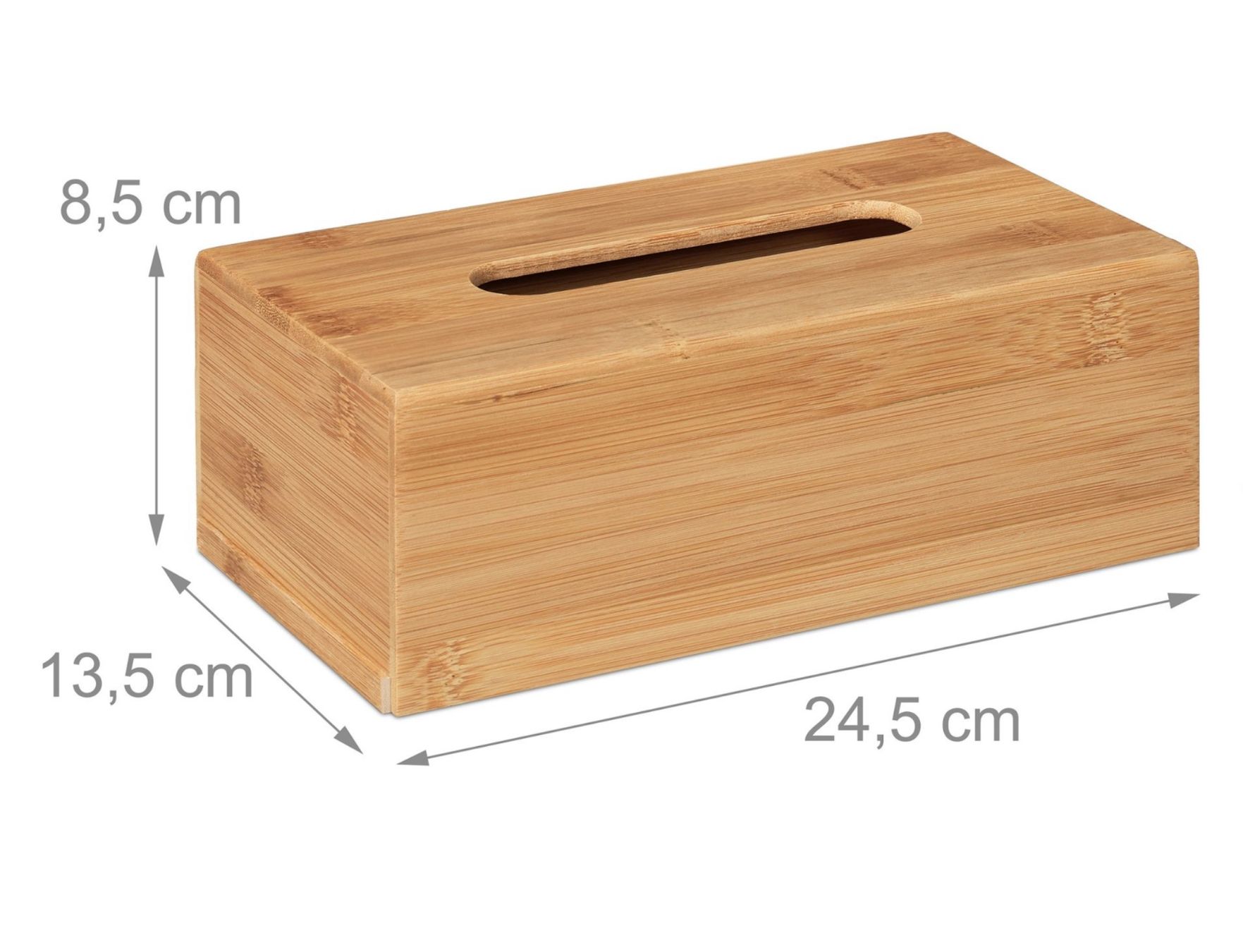 Gesichtspflege: Kosmetiktücherbox aus Bambus – Neu und originalverpackt aus Bülach von StoreInShop 3