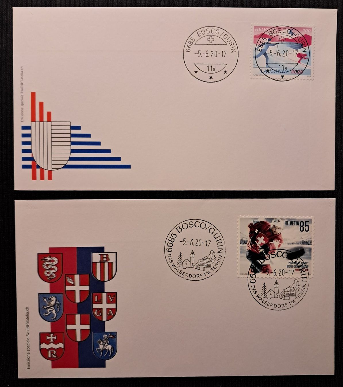 Tous les timbres: 2 BUSTE SPECIALI - BOSCO GURIN - 2000 – D'occasion à Ponto Valentino par giorgia06