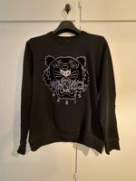 Felpa Kenzo Tiger Nera Taglia S Usata Autunno/Inverno (58)