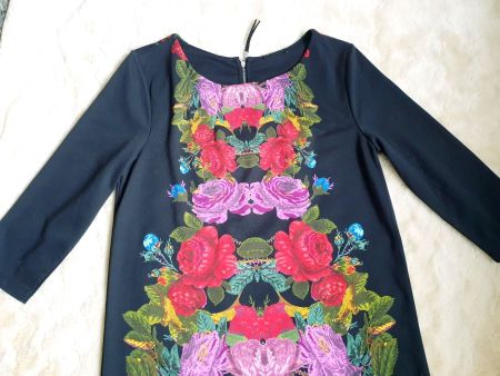 KLEID 42 L 40 DRESS TOP ZU JACKE BLAZER MANTEL