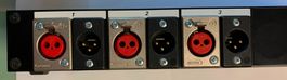 stema elektronik Netz / NF-Verteiler 3-fach mit Neutrik LNE