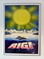 RIGI – Reproduktion des Tourismusplakats Peikert