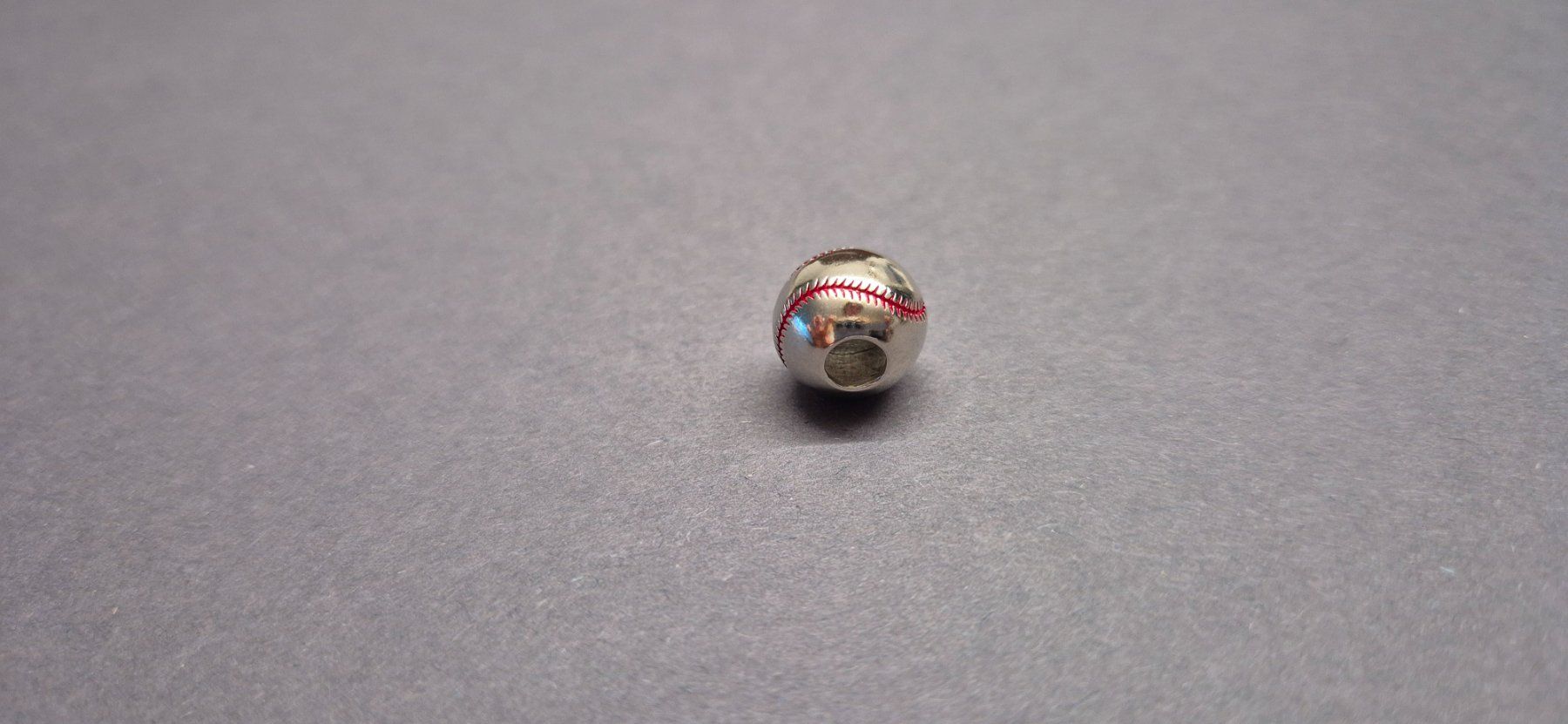 Ciondoli: Silber Charm Baseball +Garantie – Nuovo (secondo la descrizione) da Rotkreuz venduto da Carbone_Bijou-Shop 2