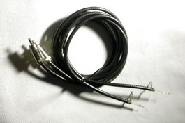 Hochwertiges Vintage PHONO - KABEL mit pseudo SME - Plugs