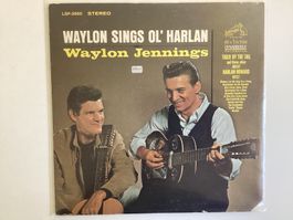 Waylon Jennings LP - Sings Ol’Harlan