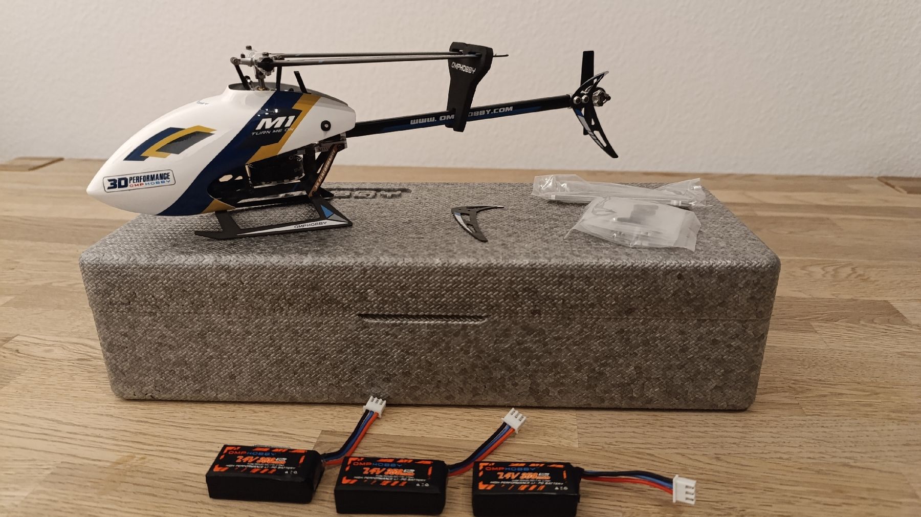 Omphobby RC Modellbau: OMP M1 EVO mit Akkus und Ersatzteile – Neu (gemäss Beschreibung) aus Amriswil von -_Dom_- 1