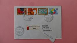 BLATTEN b. NATERS/VS schöner R-Brief R-Z m. Formularstpl.  1