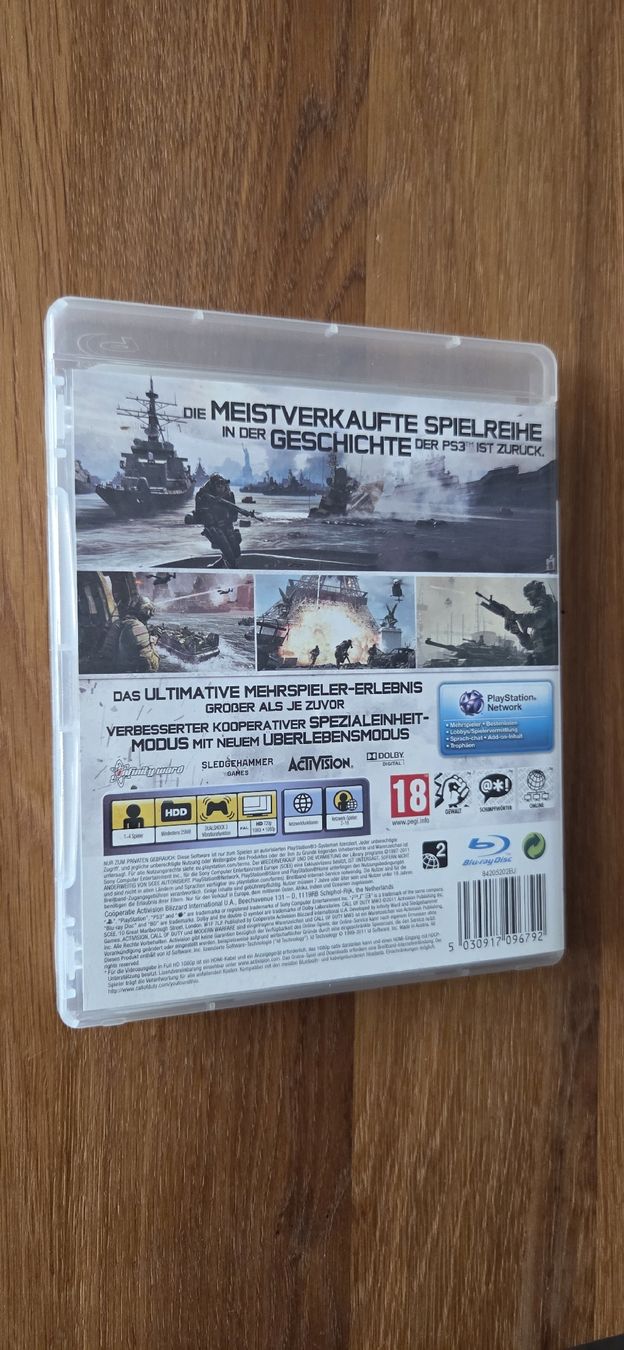 Sony Spiele: Call of Duty MW3 PS3 – Gebraucht aus Gossau SG von avn_qw6r 1