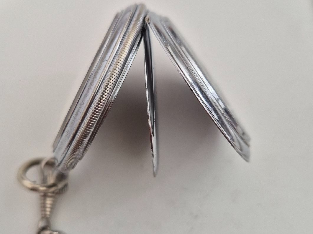 Orologi: Chüeli Taschenuhr mit Kette, 50.5 mm – Usato da Marbach SG venduto da Zippo1401 7