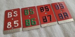 Basel-Stadt Velonummer-Lot