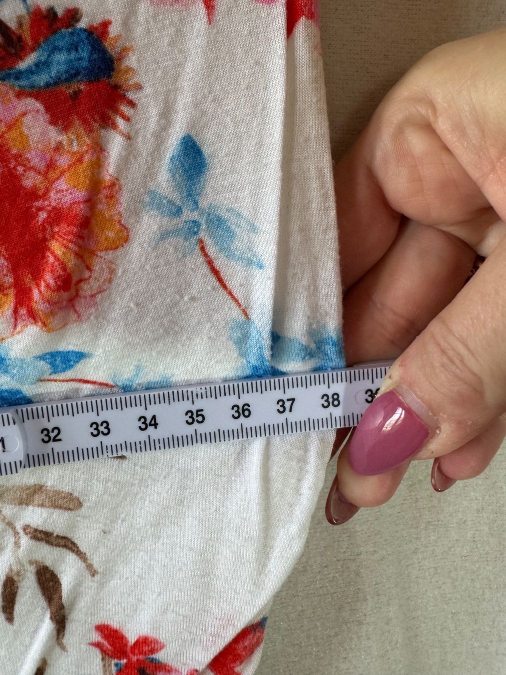 H&M Tops: Blumiges Top Gr. S von H&M – Gebraucht aus Grosswangen von second_hand_dress 2