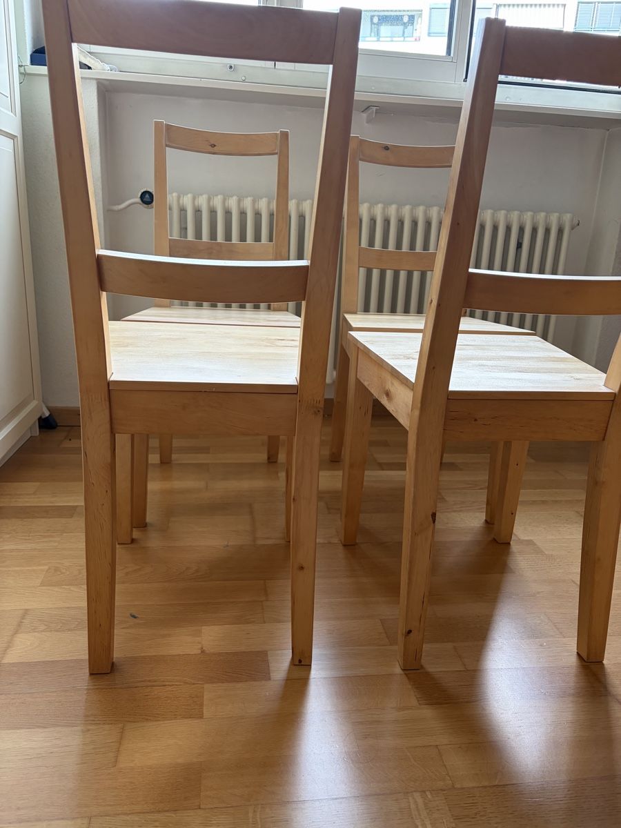 Ikea Hochstühle: 4 Holzstühle Ikea – Gebraucht aus Zürich von Luusmeitli336 3