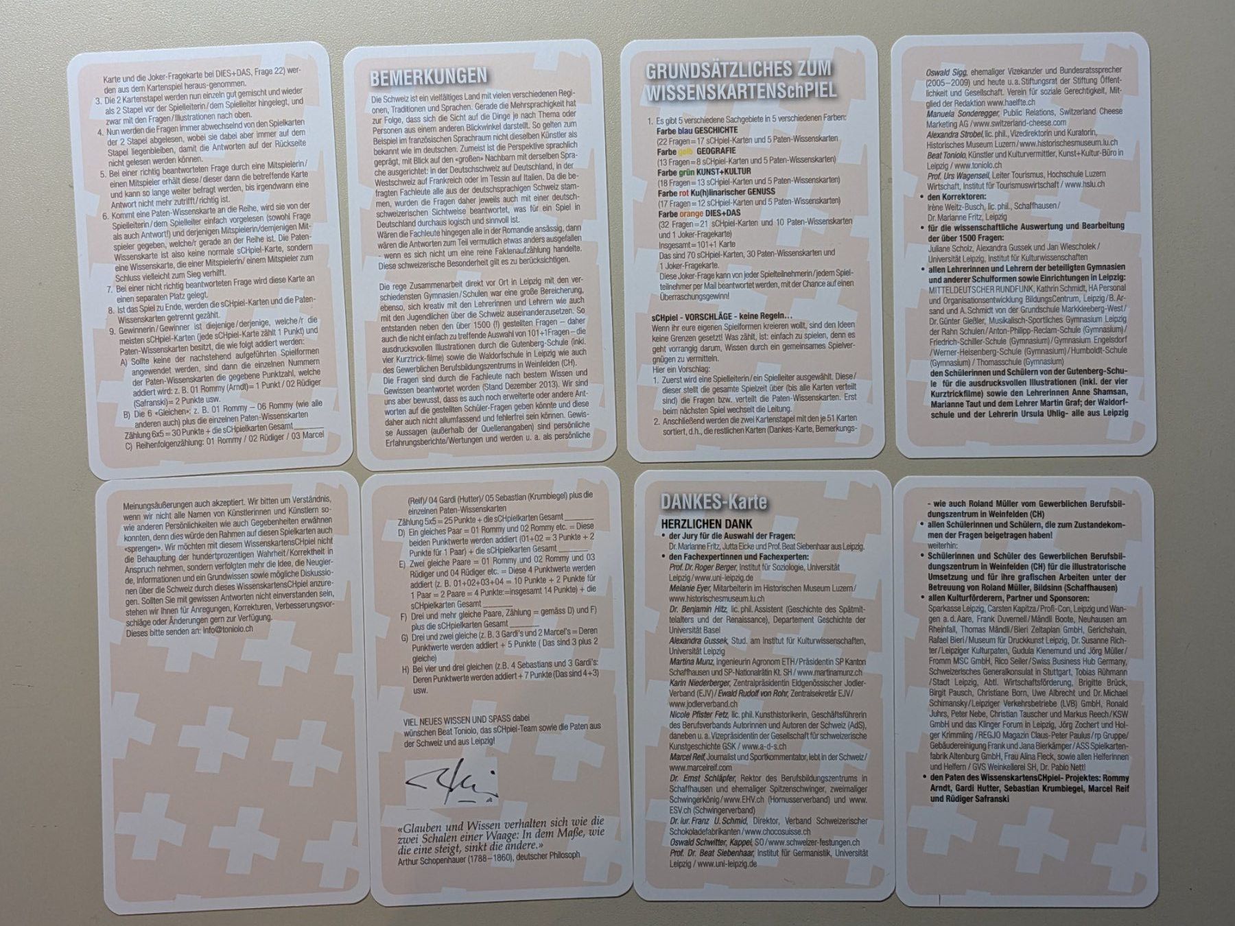 Giochi: 101 + 1 Frage an die Schweiz – Usato da Port venduto da gecotom 4