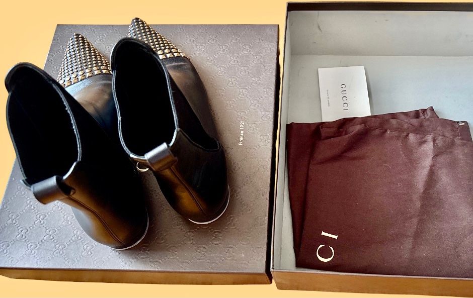 Gucci Scarpe da donna: GUCCI LEDER STIEFEL – Nuovo (secondo la descrizione) da Zurich venduto da MX1000 5