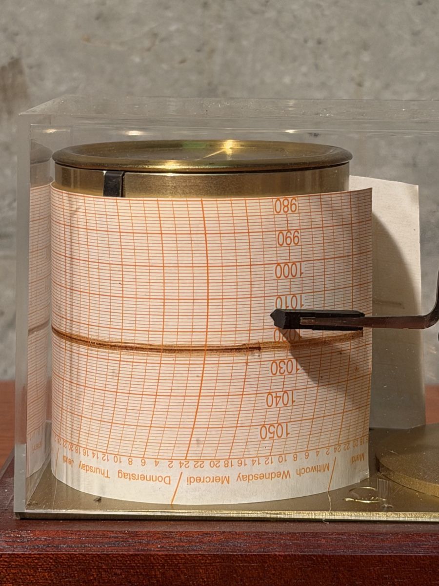 Altri elettrodomestici e apparecchi d’epoca: Vintage Barograph: Lufft Model 8005 barograph – Usato da Lausanne venduto da artnouveau04 2