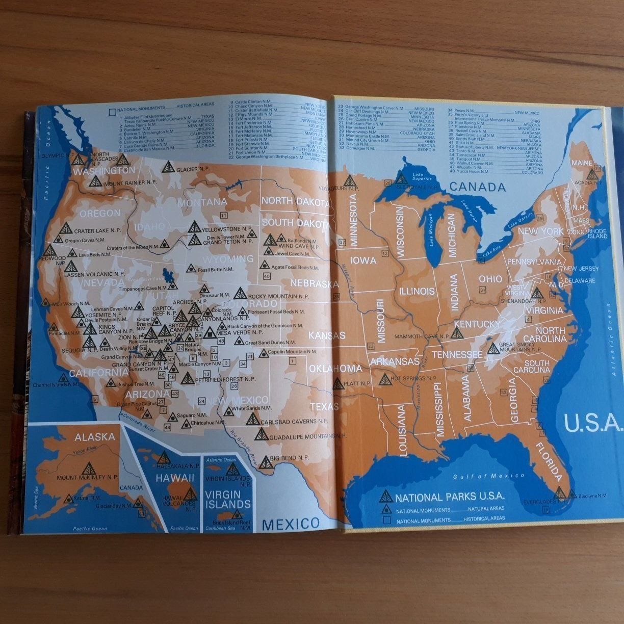 Libri: Buch "Nationalparks der USA", 1976 – Usato da Oberentfelden venduto da Affra01 2