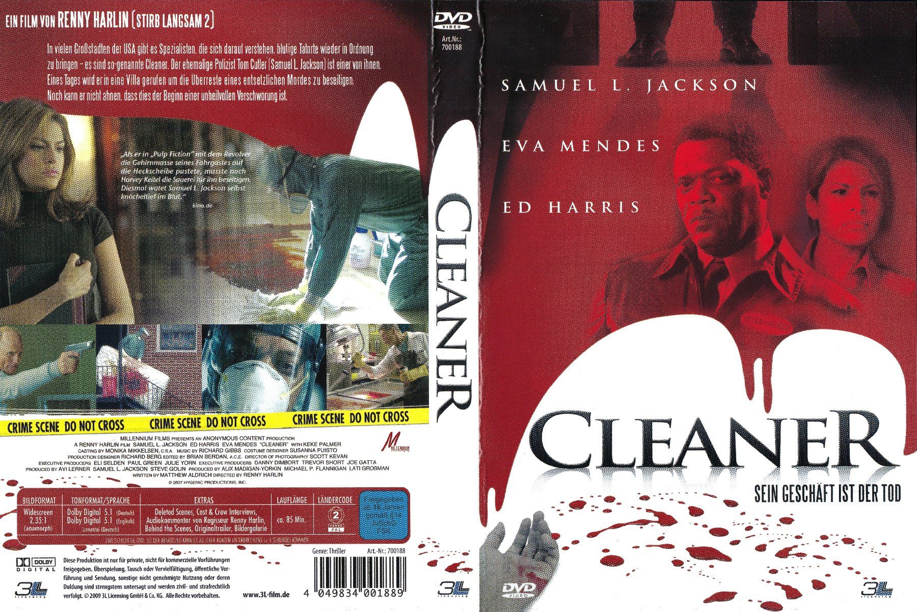 Tutti i DVDs: Cleaner – Usato da Zürich venduto da Cineasten