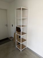 Regal weiss Holzoptik 5 Ablageflächen, neuwertig