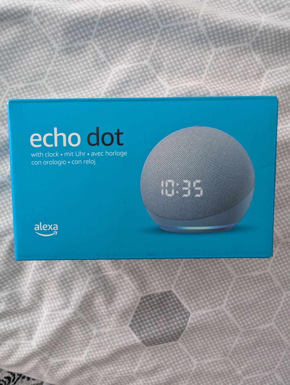 Amazon Casse acustiche: AMAZON Echo Dot mit Uhr Alexa – Nuovo (secondo la descrizione) da Basel venduto da Master-Ball