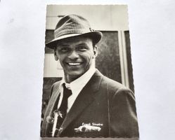 Frank Sinatra Postkarte ca. 1958