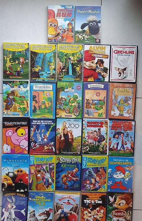 Tutti i DVDs: Lot de 30 dvd enfant – Usato da Servion venduto da meno999