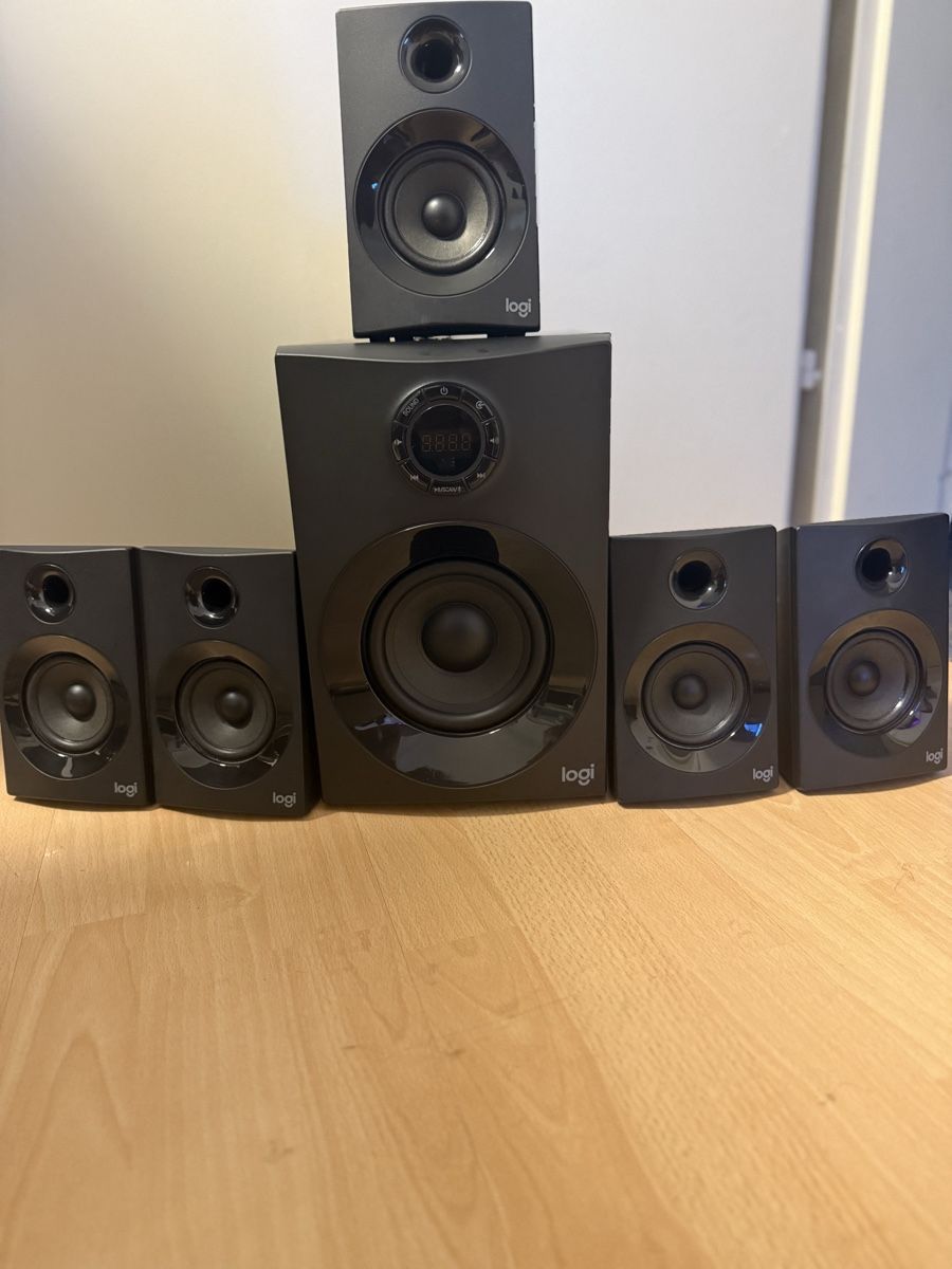 Logitech Casse acustiche: Lautsprecher System Logitech 5.1 schwarz gebraucht – Usato da Moosseedorf venduto da ram_c65w