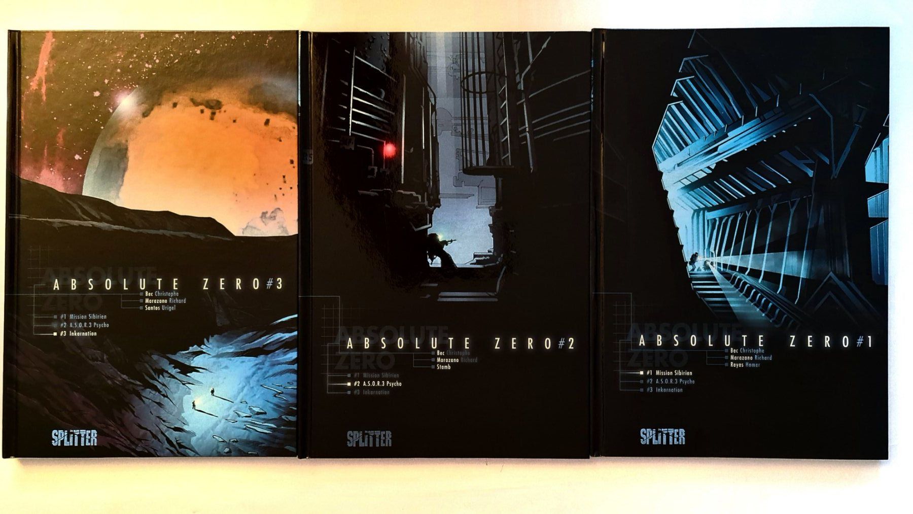 Comics: Absolute Zero Comic Bücher, Band 1-3, Splitter Verlag – Neu (gemäss Beschreibung) aus Aesch BL von pri_fp8t